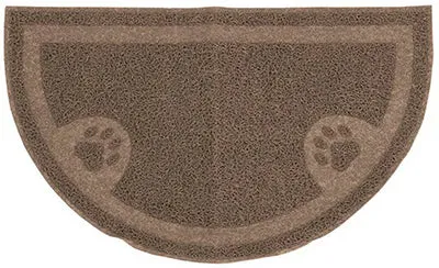 1/2Circ Rubb Litter Mat