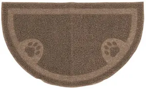 1/2Circ Rubb Litter Mat