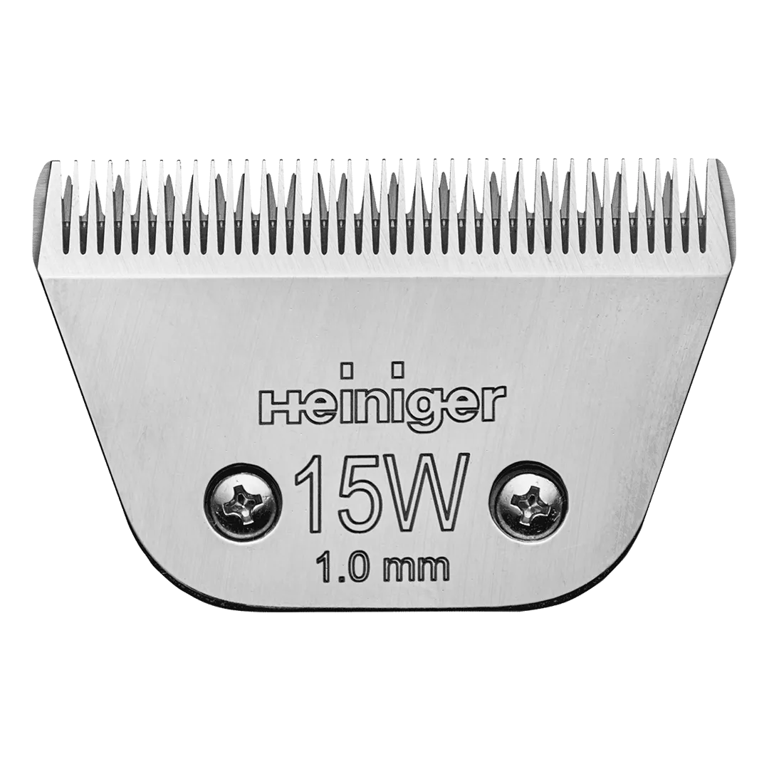 #15W Clipper Blade 1.0 mm by Heiniger