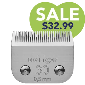 #30 Clipper Blade 0.5 mm by Heiniger