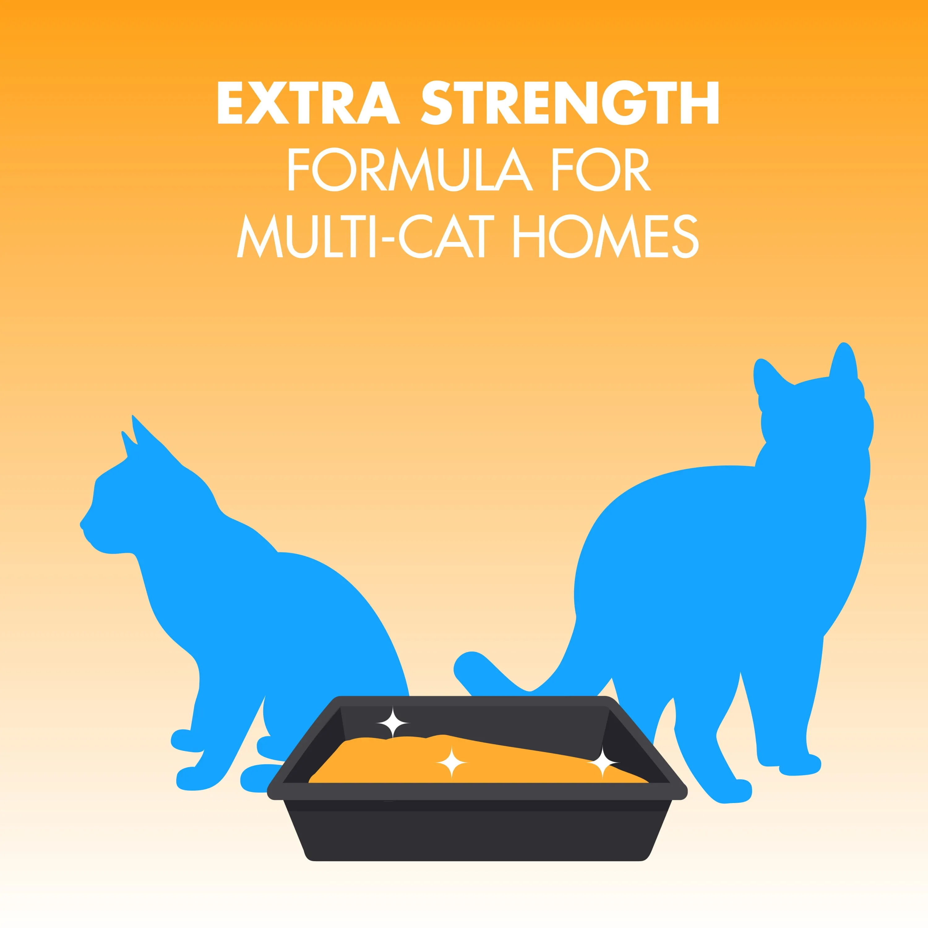 Arm & Hammer Multi-Cat Superior Odor Control with Clean Burst Clumping Cat Litter, 40lb