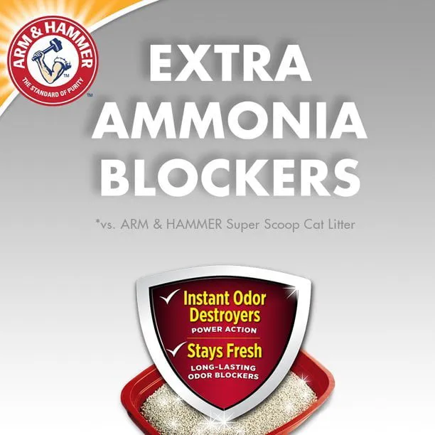 Arm & Hammer Multi-Cat Superior Odor Control with Clean Burst Clumping Cat Litter, 40lb