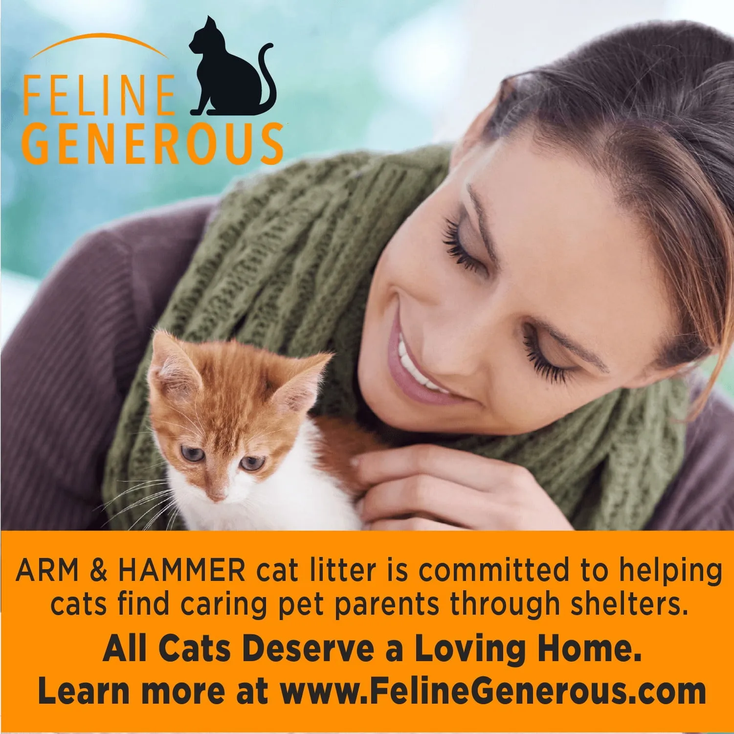 Arm & Hammer Multi-Cat Superior Odor Control with Clean Burst Clumping Cat Litter, 40lb