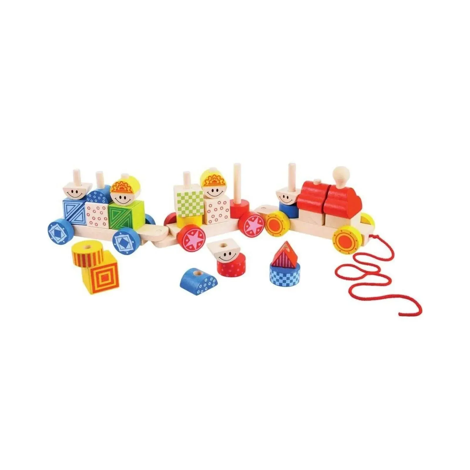 Bigjigs Toys Build Up Train