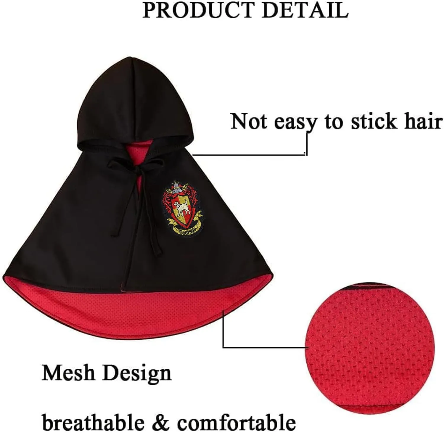 Cat Halloween Costume - Pet Wizard Costumes Mantle Magician Cosplay Clothes with Bowtie & Glasses Set, Festival Party Apparel for Small Pets Cats Dogs