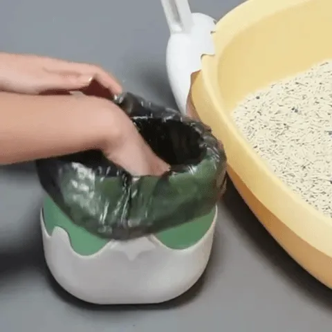 Cat Litter Scoop with Ice Cream Holder