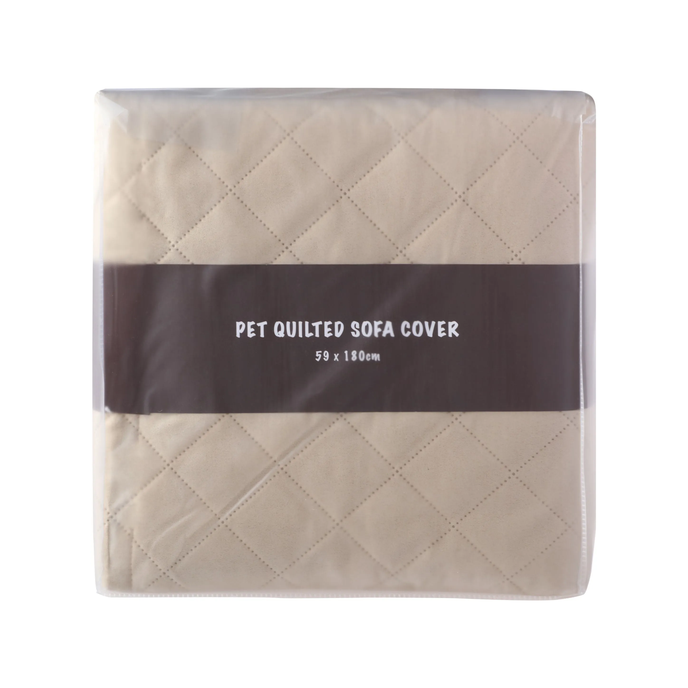Cosy Quilted Sofa Protector Cover for Chairs - Oat
