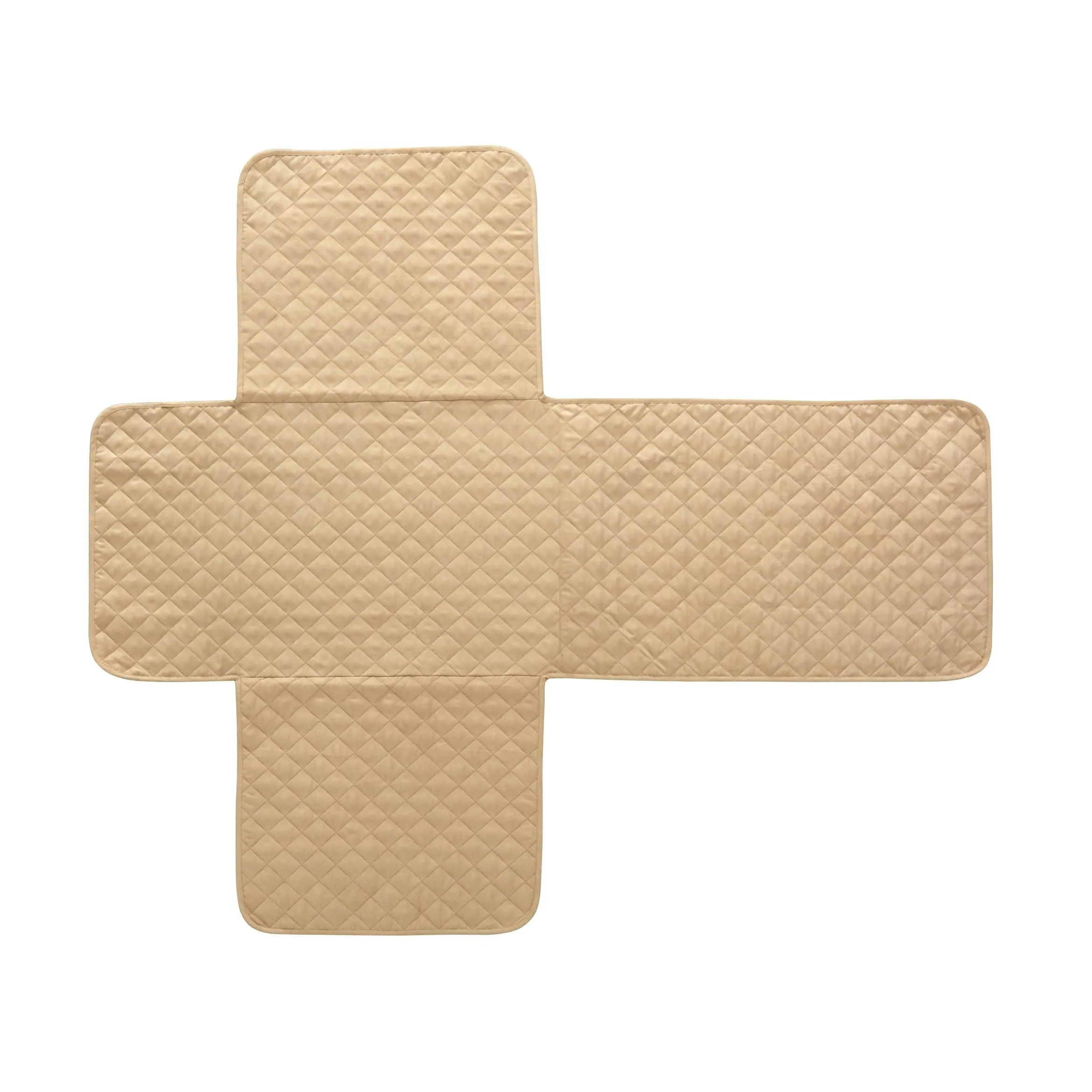 Cosy Quilted Sofa Protector Cover for Chairs - Oat