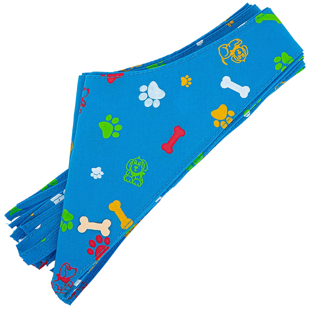 Dog Bandana Design #48 by Cecilia (Set of 10)