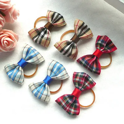 Dog Bows Ball Hair Accessories Grooming Puppy Hair