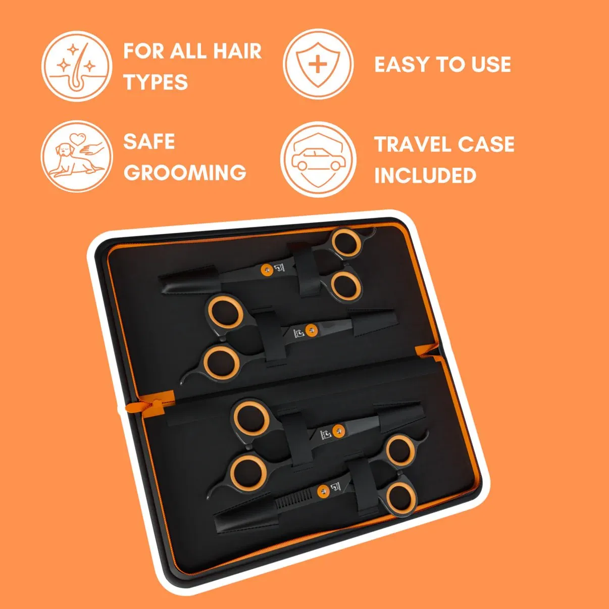 DOGSLIFE Dog Scissor Grooming Set