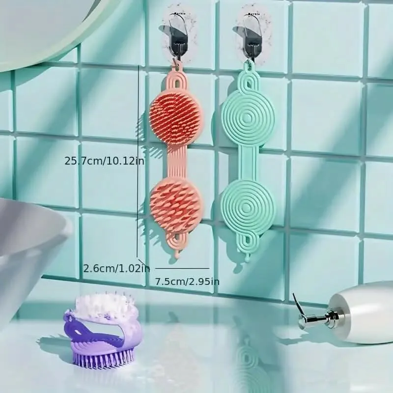 Double Sided Shampoo Brush