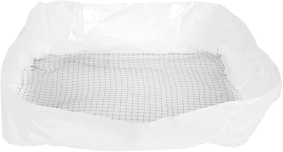 eecoo 10Pcs/set Reusable Nylon Cat Litter Liner Tray Reusable Strong Pet Lifter Sifter Bag Cat Litter Liners