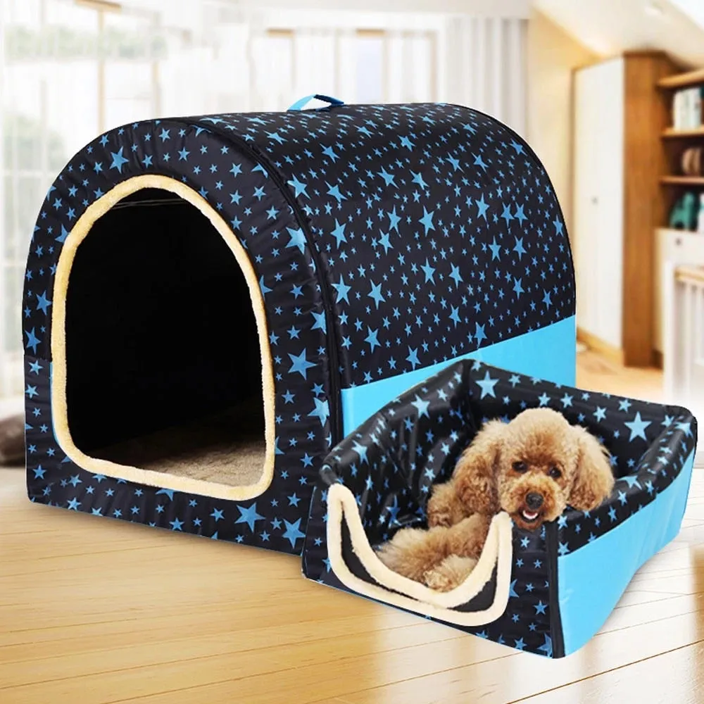 Foldable Dog House Pet Sofa Tent