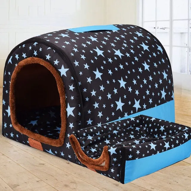 Foldable Dog House Pet Sofa Tent