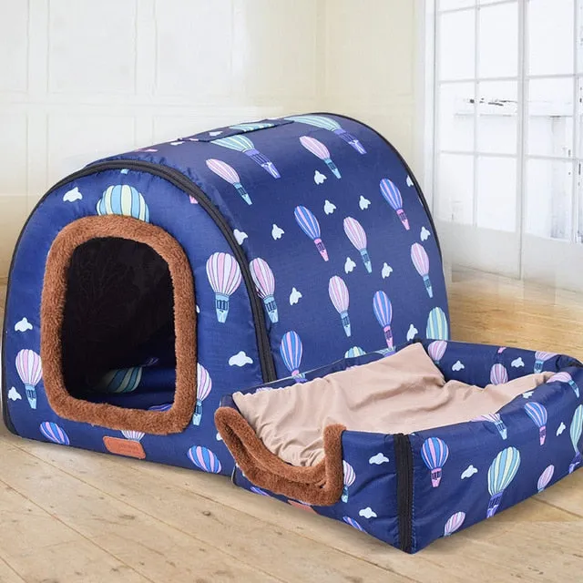 Foldable Dog House Pet Sofa Tent