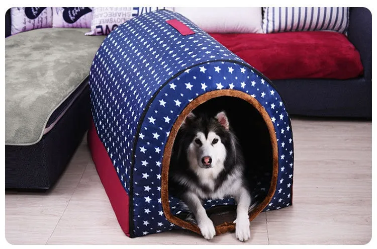 Foldable Dog House Pet Sofa Tent