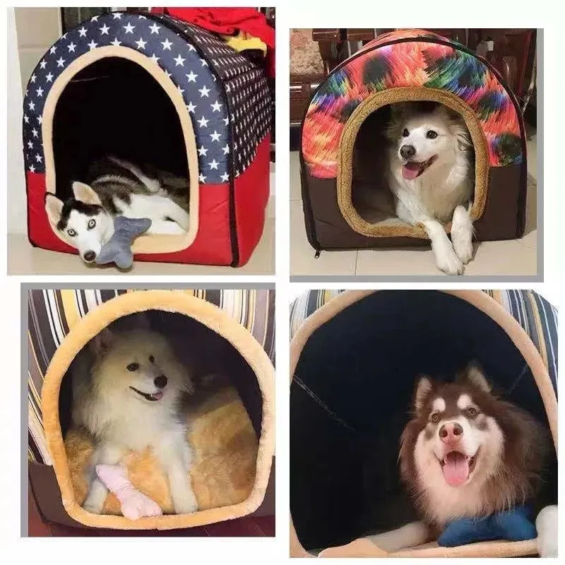 Foldable Dog House Pet Sofa Tent