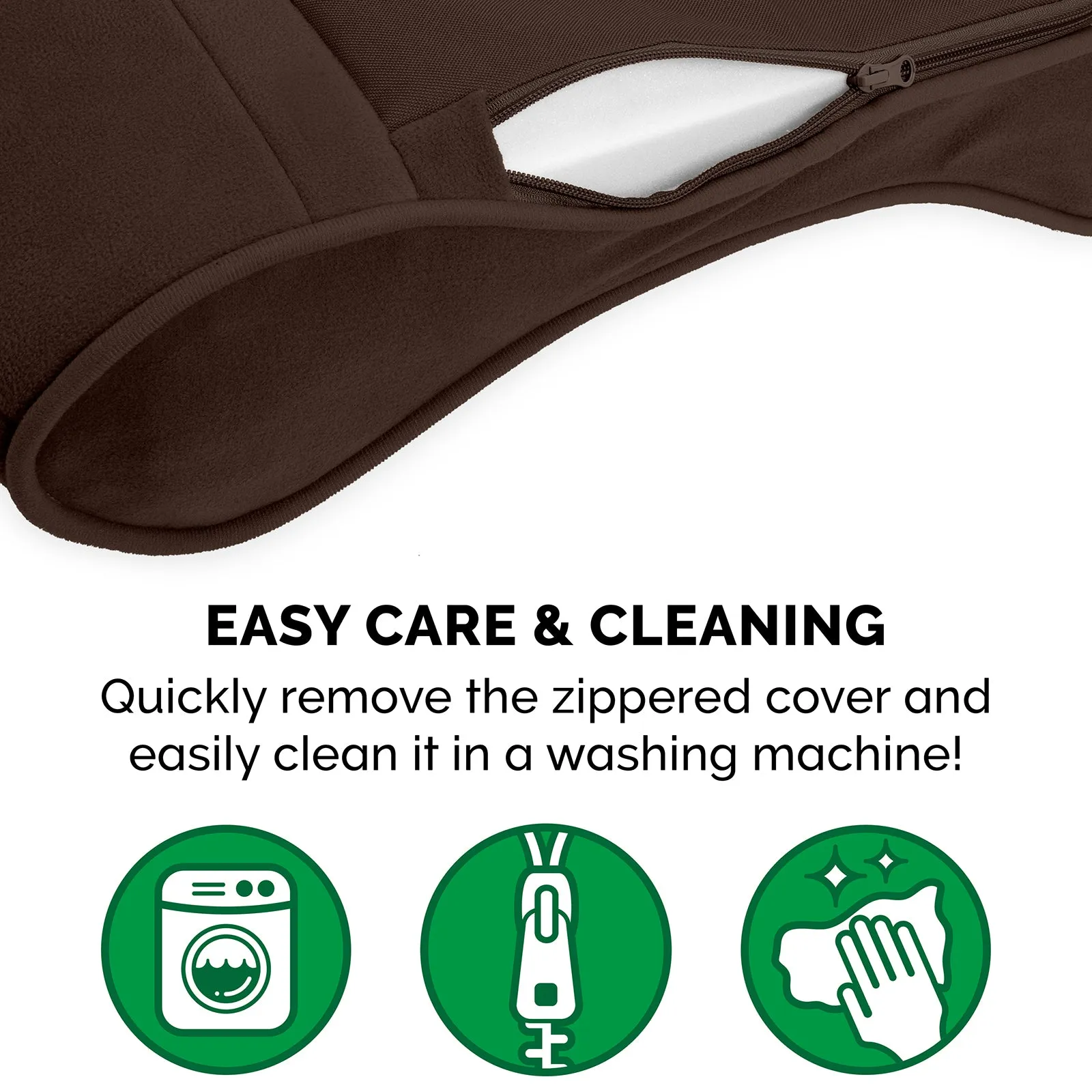 FurHaven Orthopedic Microvelvet Luxe Lounger Pet Bed