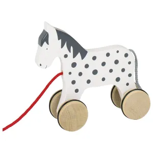 Goki Pull Along Animal Horse Alvah