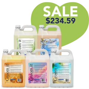 Groom It Set of 5 Gallons by Botaniqa