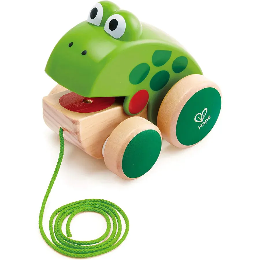 Hape Frog Pull Along