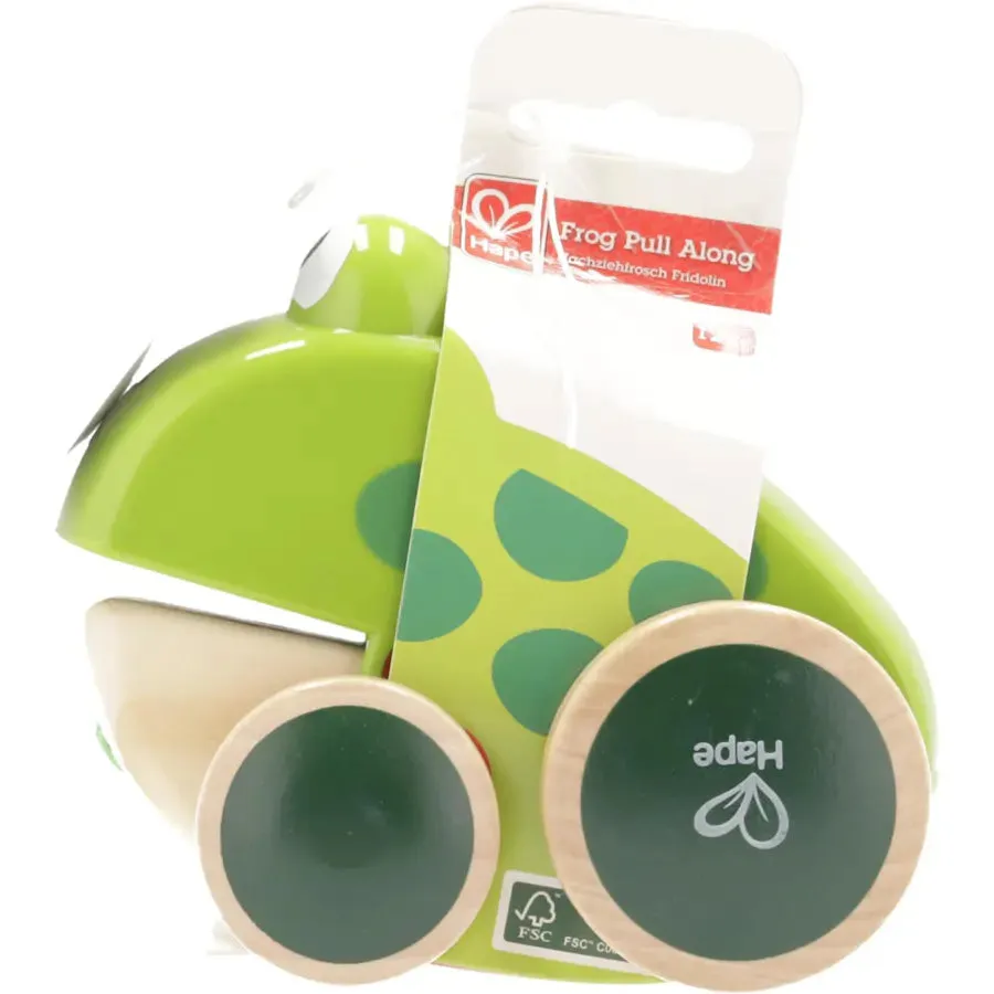 Hape Frog Pull Along