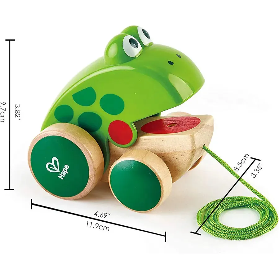 Hape Frog Pull Along