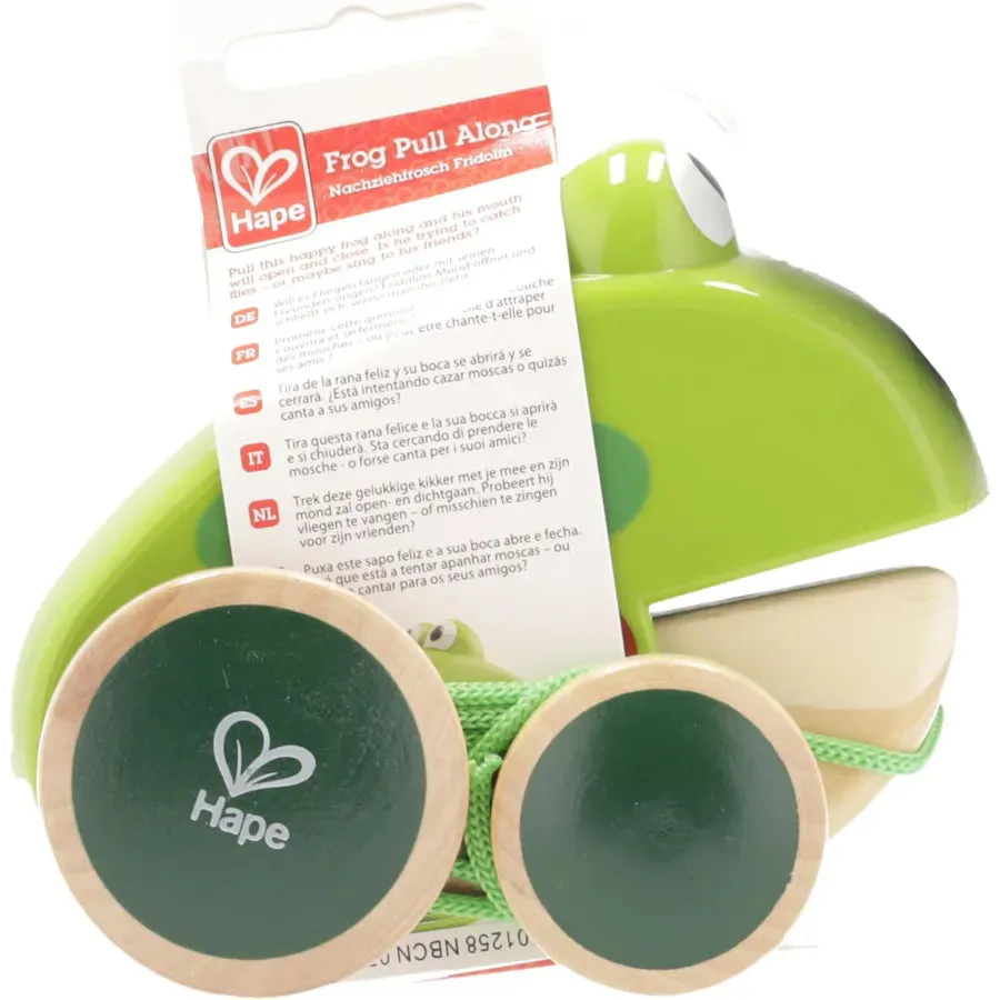 Hape Frog Pull Along