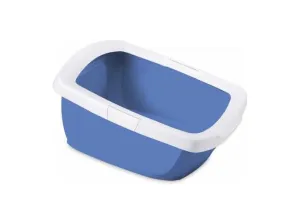 IMAC Funny Junior Litter Tray Border - 57X43X28.5CM[Color - Blue]