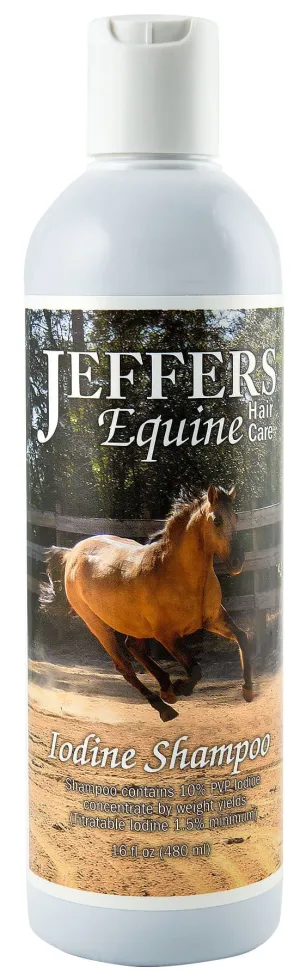 Jeffers Equine Iodine Shampoo for Horses