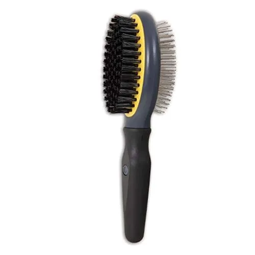JW Pet GripSoft Double Sided Grooming Cat Brush