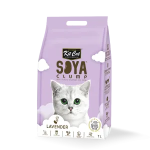 Kit Cat Soya Clumping Cat Litter Lavender 7L