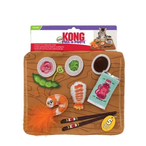 Kong Pull-A-Partz Sushi