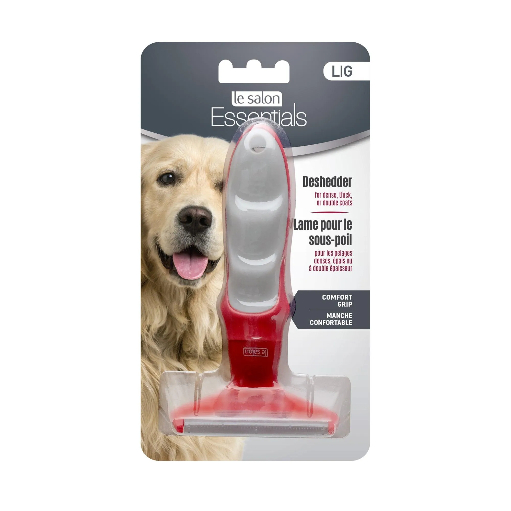 Le Salon Essentials Deshedder For Dogs