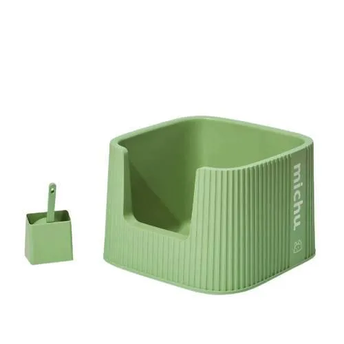 Michu XXL Sage Deluxe Cat Litter Box - Spacious Design Pre Order