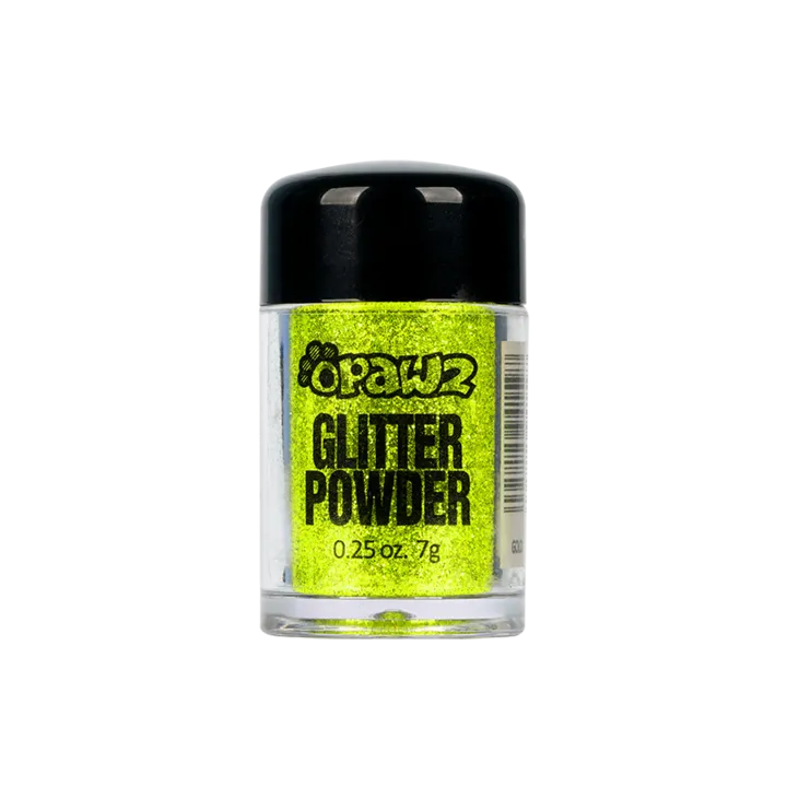 Opawz Glitter Powder Florescent Yellow