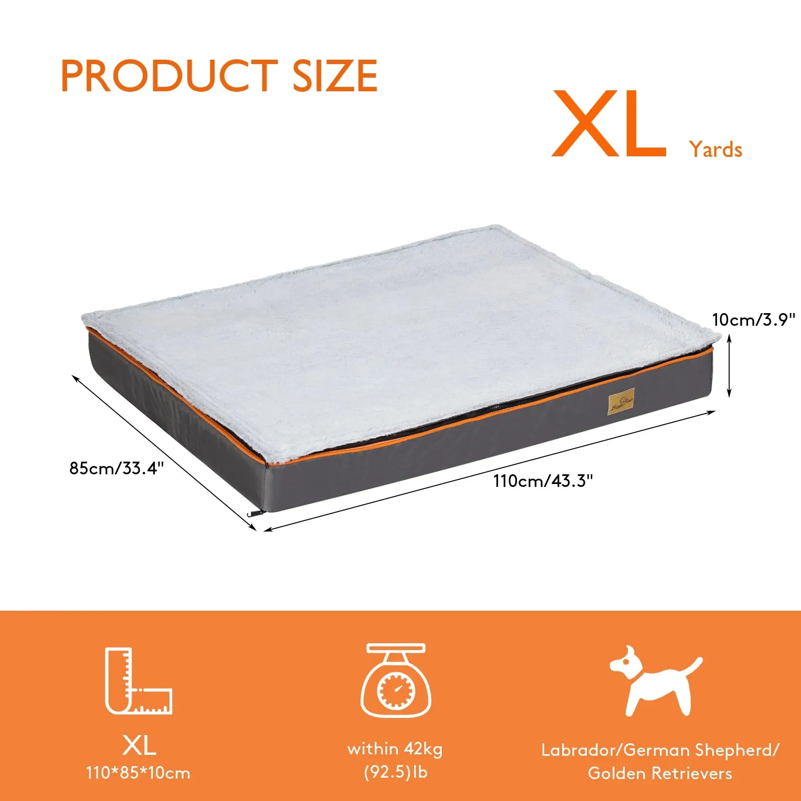 Orthopedic Foam Pet Bed (USA)