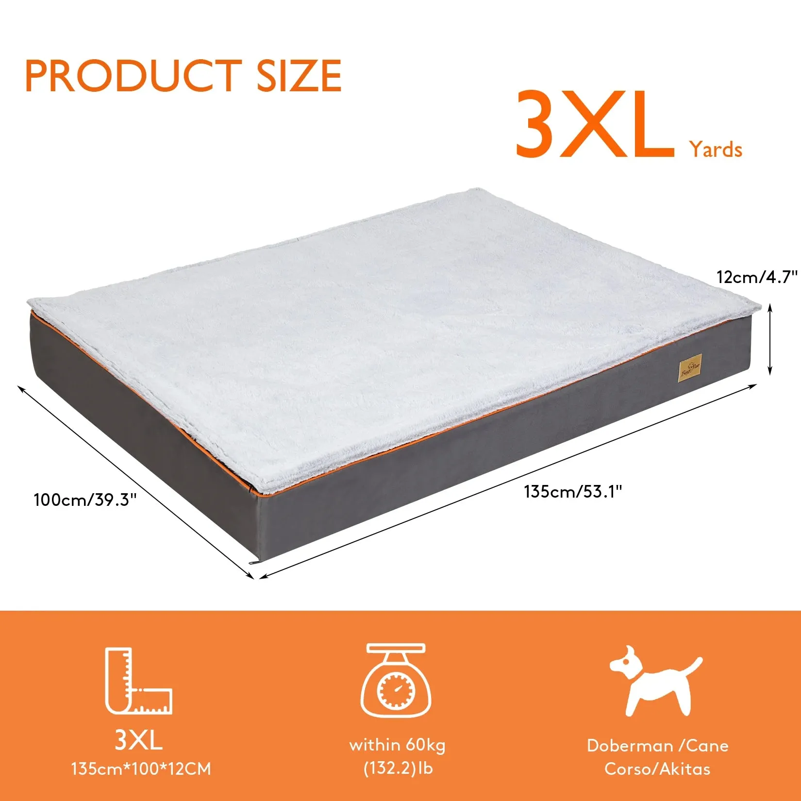 Orthopedic Foam Pet Bed (USA)