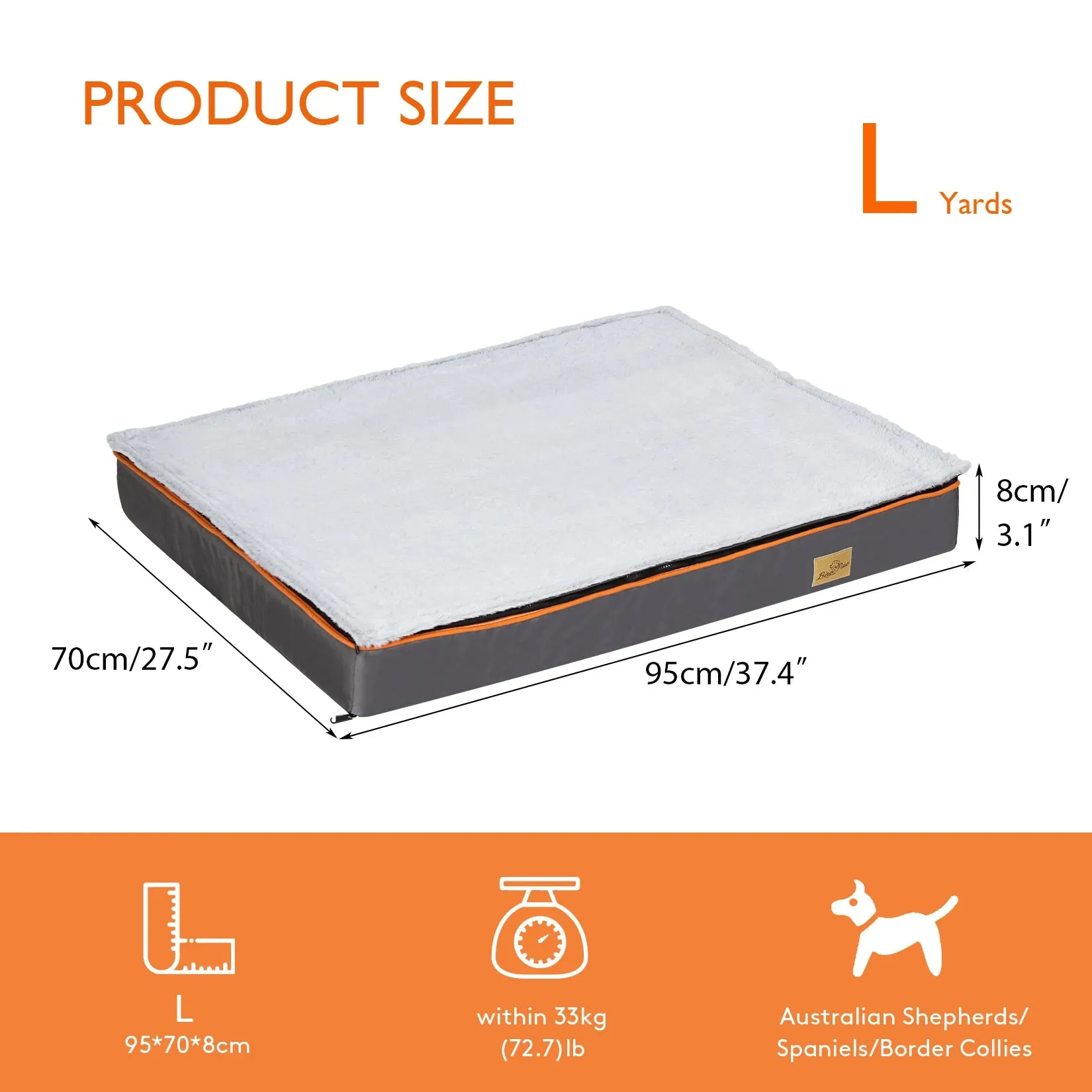 Orthopedic Foam Pet Bed (USA)