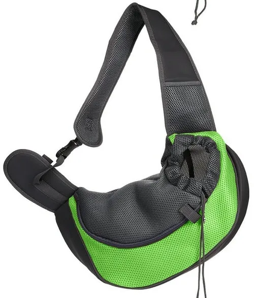 Outdoor Travel Pet Puppy Carrier Handbag Pouch Mesh Oxford Single
