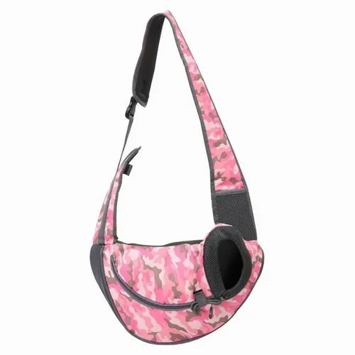 Outdoor Travel Pet Puppy Carrier Handbag Pouch Mesh Oxford Single