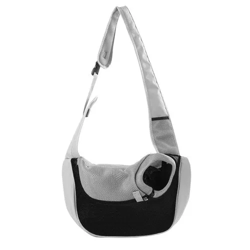 Outdoor Travel Pet Puppy Carrier Handbag Pouch Mesh Oxford Single