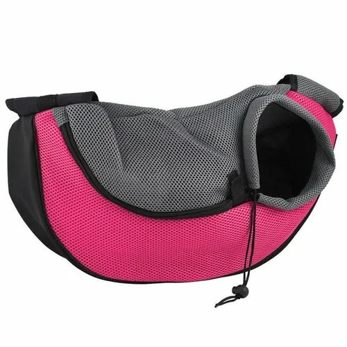 Outdoor Travel Pet Puppy Carrier Handbag Pouch Mesh Oxford Single