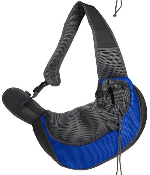Outdoor Travel Pet Puppy Carrier Handbag Pouch Mesh Oxford Single