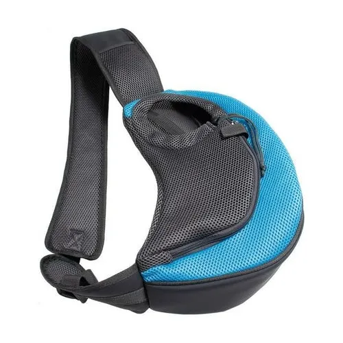 Outdoor Travel Pet Puppy Carrier Handbag Pouch Mesh Oxford Single