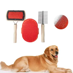 Pawise Pet brush & comb kit