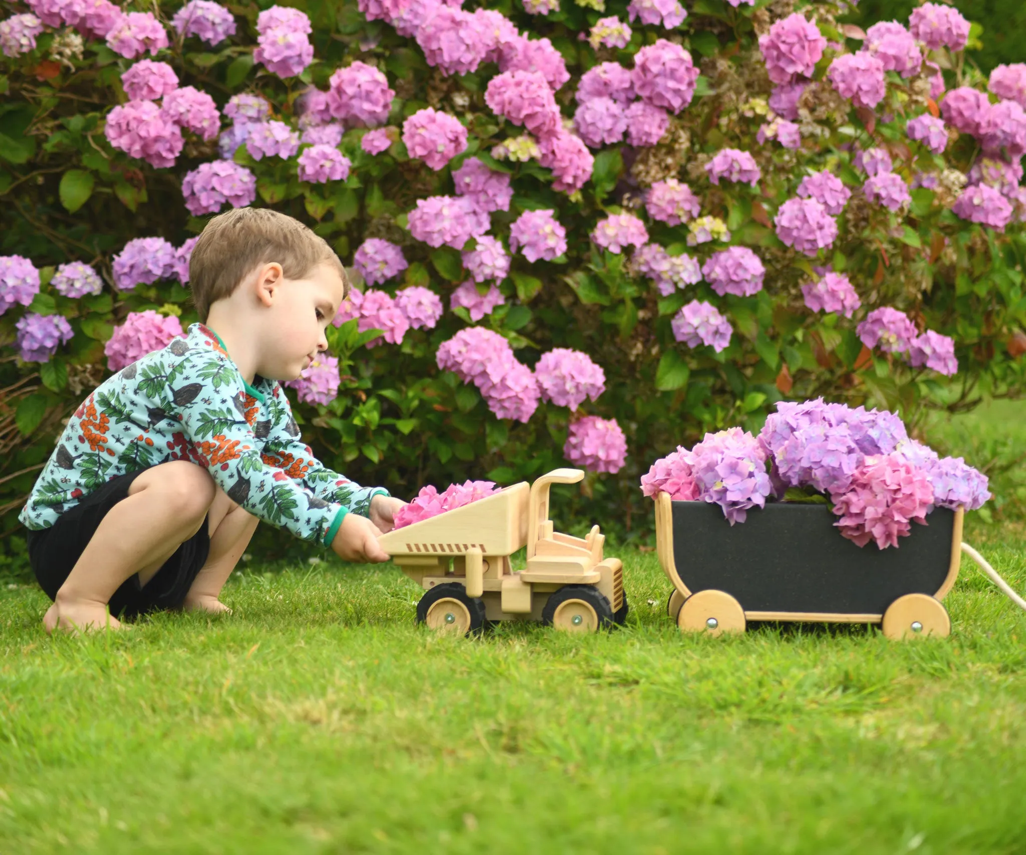 Plan Toys Special Edition Natural Dump Truck