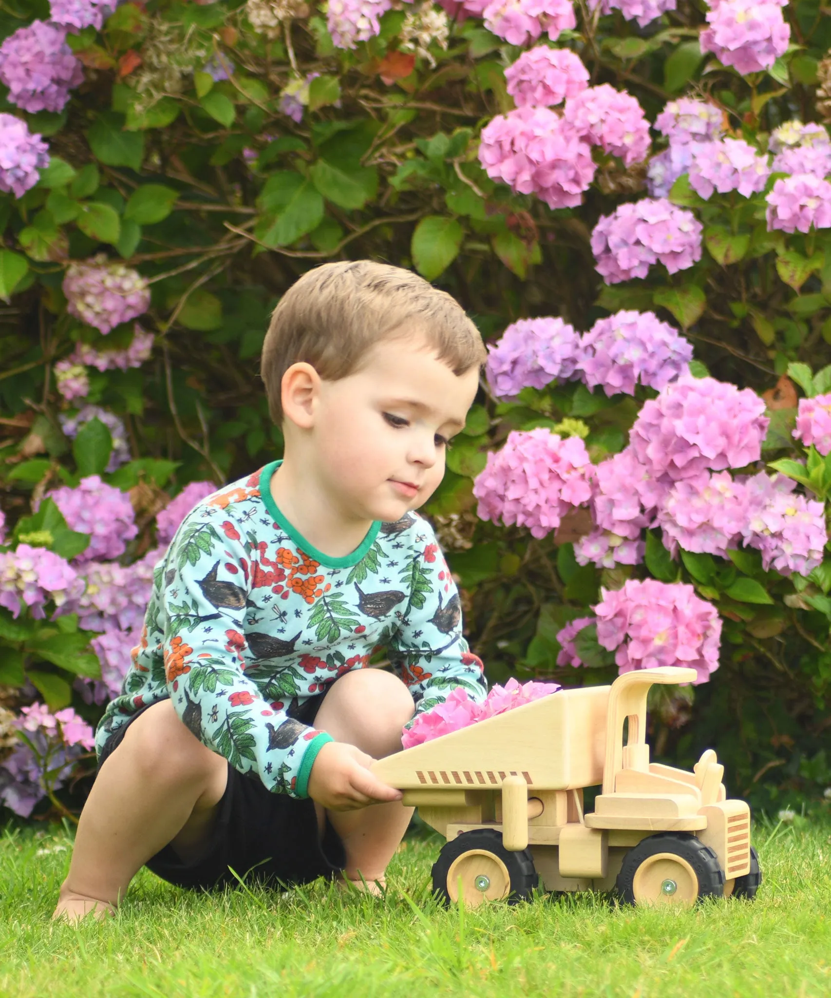 Plan Toys Special Edition Natural Dump Truck