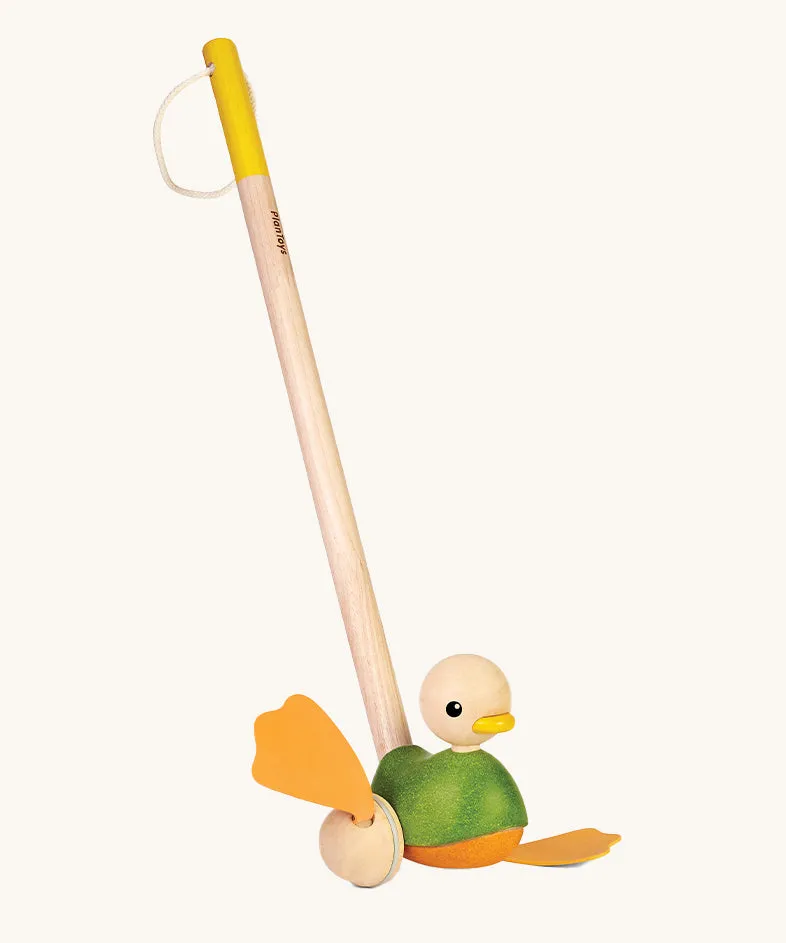 PlanToys Push Along Duck